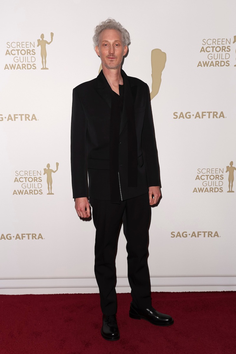 Bruno Gouery at the 2023 Screen Actors Guild Awards in Los Angeles.