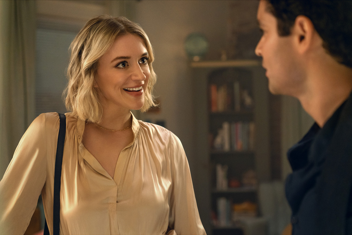 Chelsea Frei as Megan and Sebastian De Souza as Garrett in ‘The Life List’.