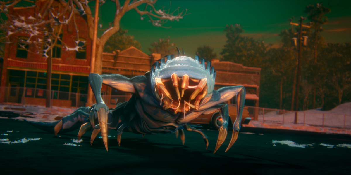 A creature in ‘Stranger Things: Tales From ‘85’