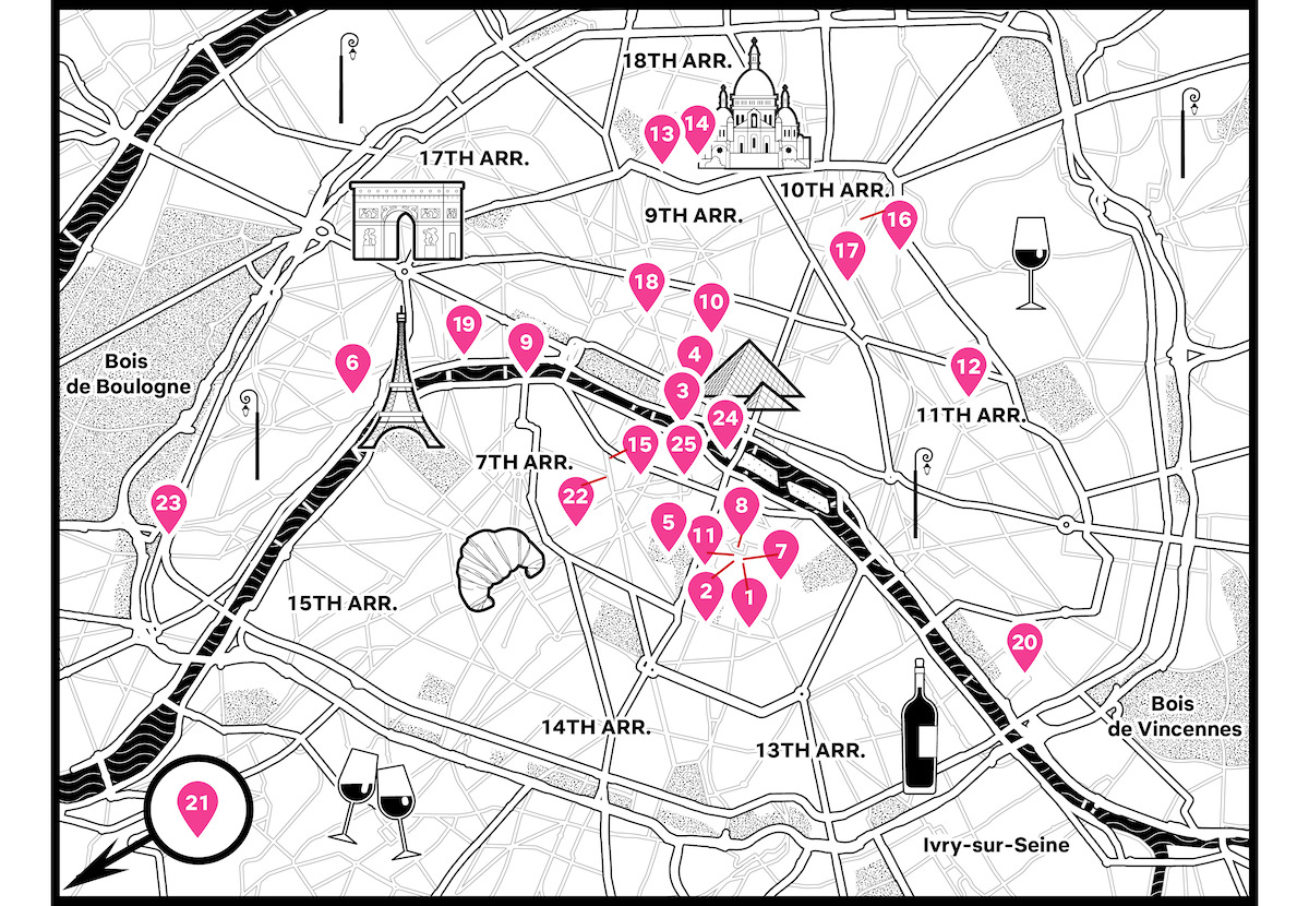 Inline 1: Everywhere Emily Ate, Drank, Kissed and Took Selfies in Paris 