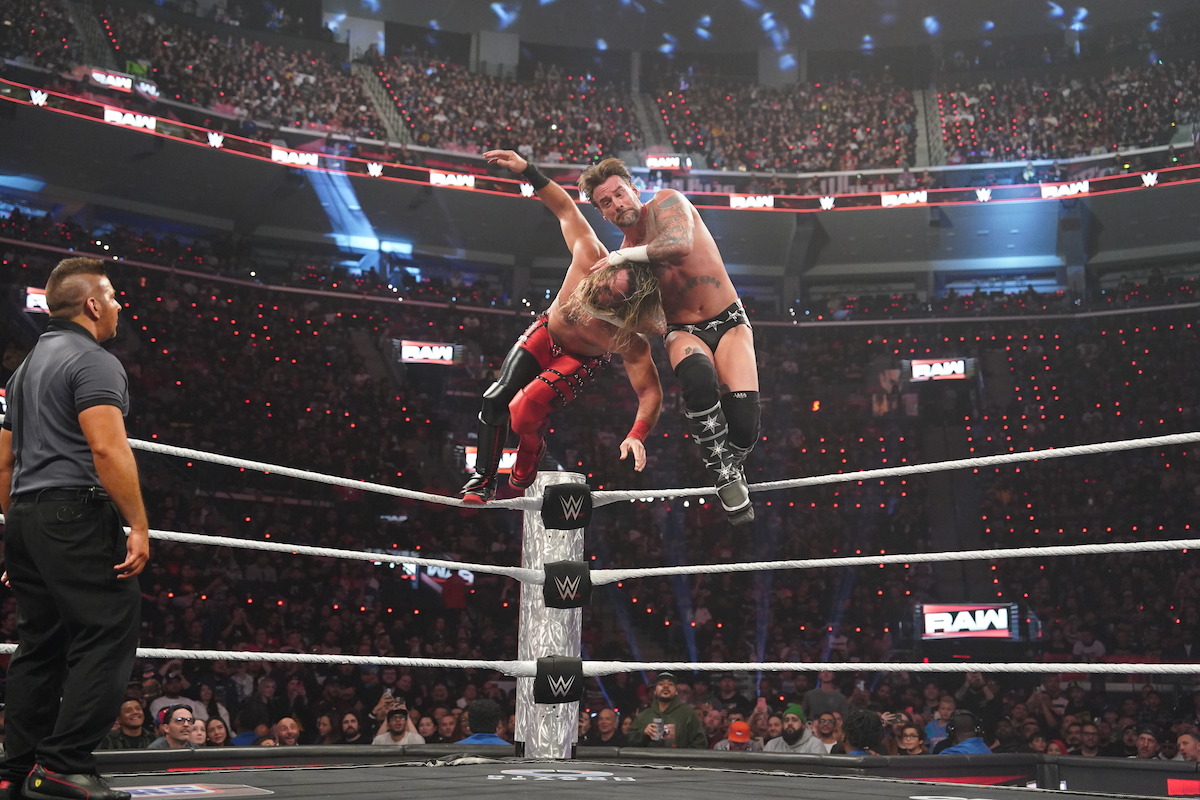 CM Punk and Seth Rollins