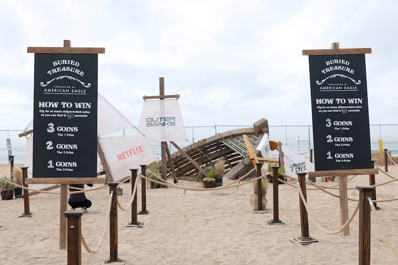 Outer Banks Poguelandia Festival Atmosphere. 