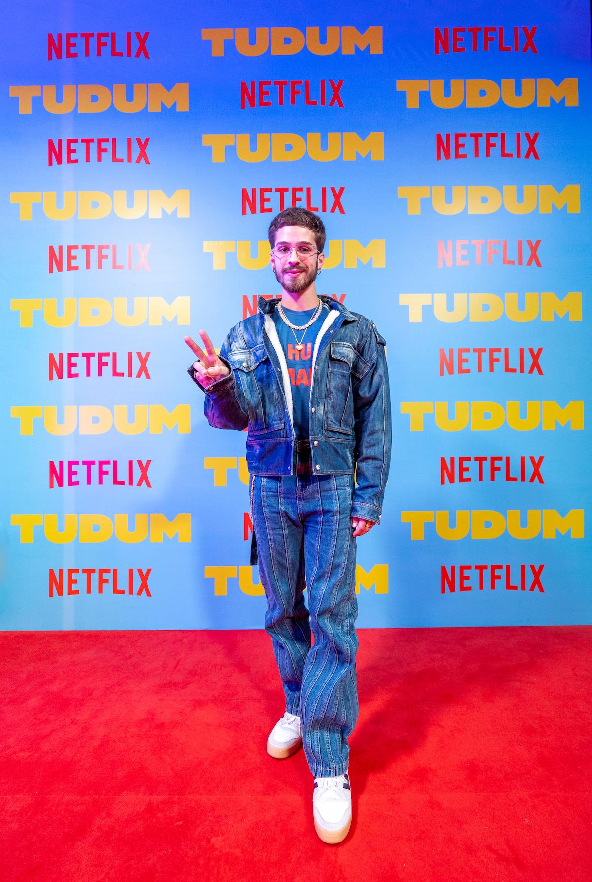 Corey, India, and Nicola on the Red Carpet at Netflix TUDUM