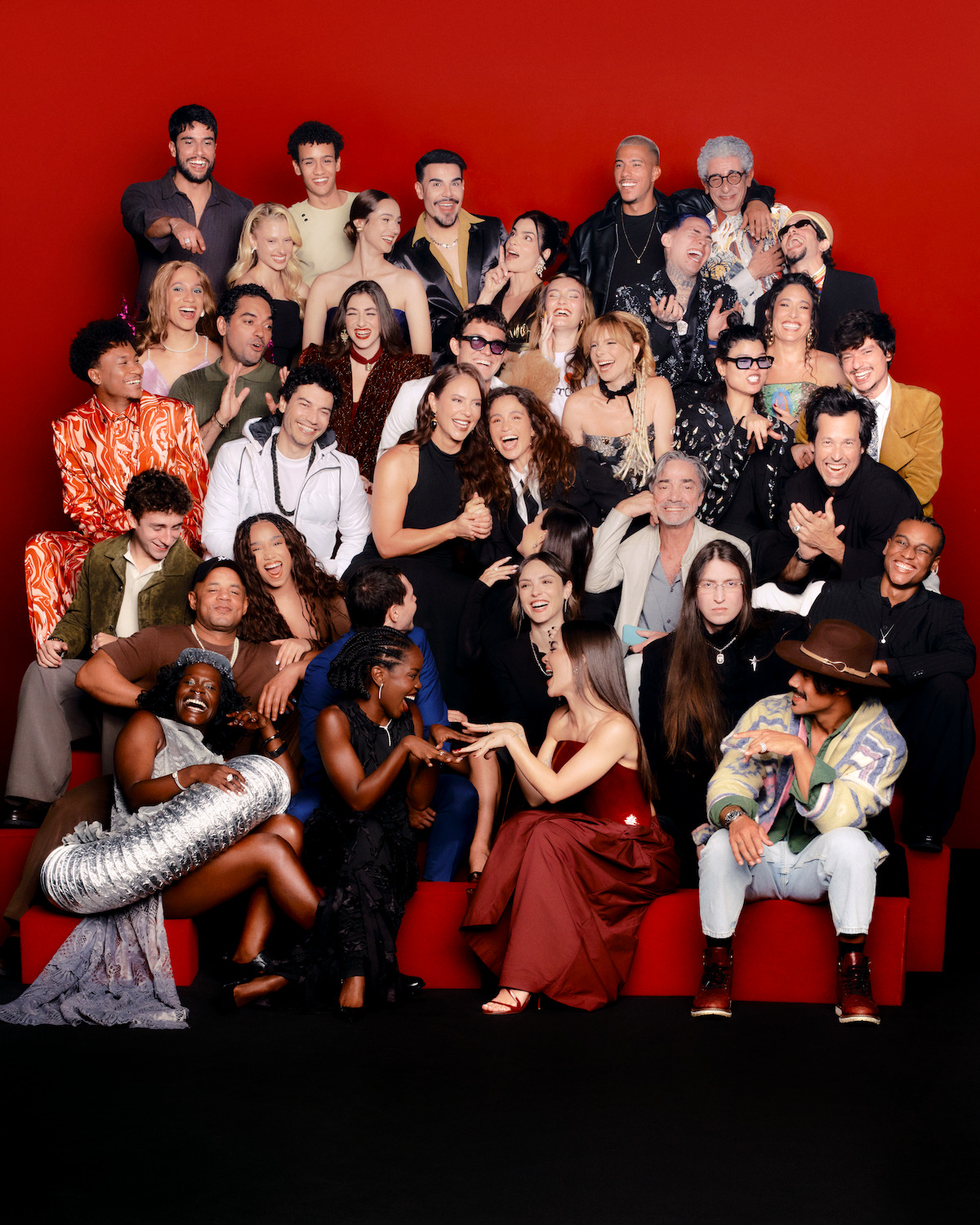 Foto da festa de 15 anos da Netflix no Brasil