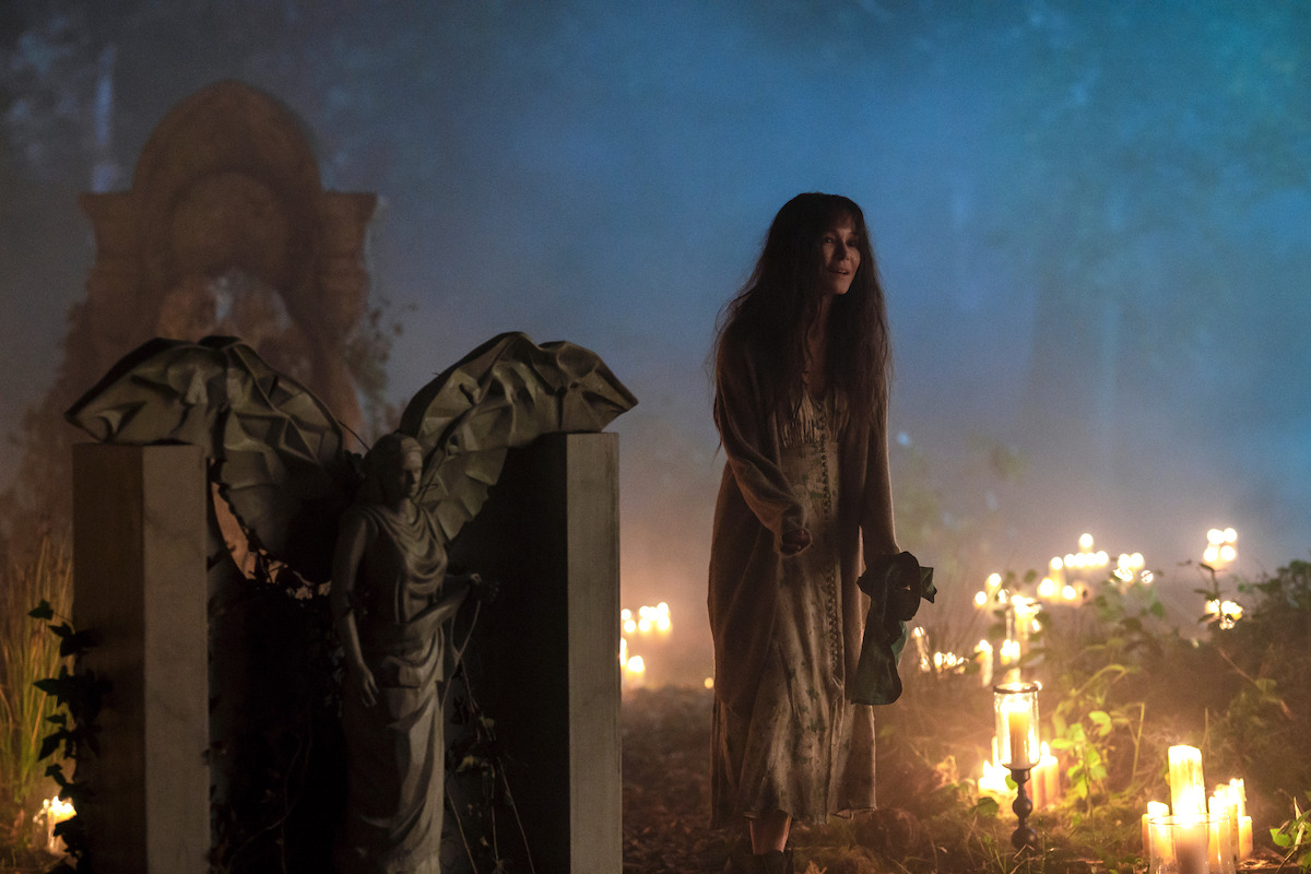 Frances O'Connor as Francoise in ‘Wednesday’ Season 2.