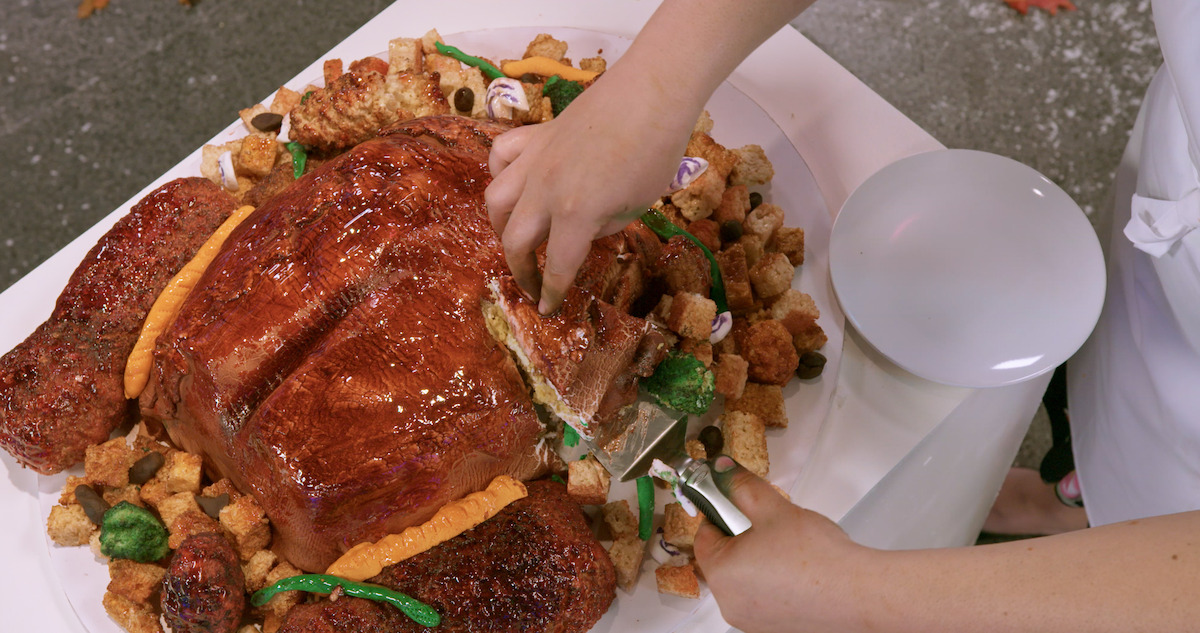 A turkey on Nailed! Holiday edition.