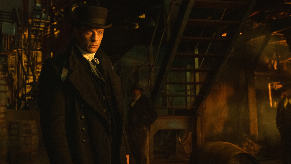 James Norton as Sean Rafferty in 'House of Guinness' Season 1.