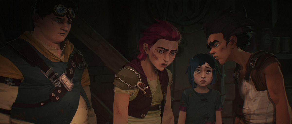 Vi and Powder in ‘Arcane’ Season 1.