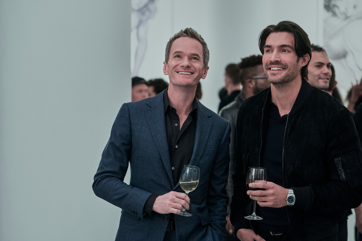 Photo of Characters drinking wine