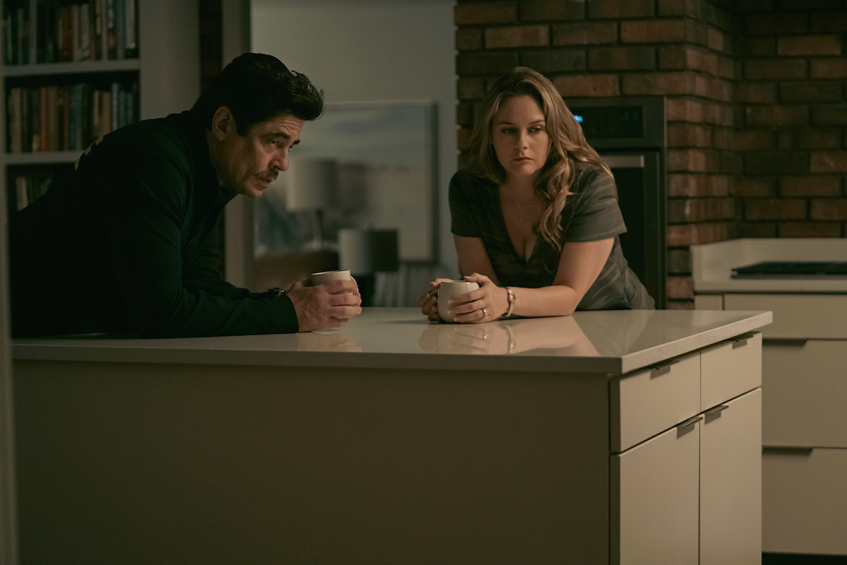 Benicio Del Toro as Tom Nichols and Alicia Silverstone as Judy Nichols