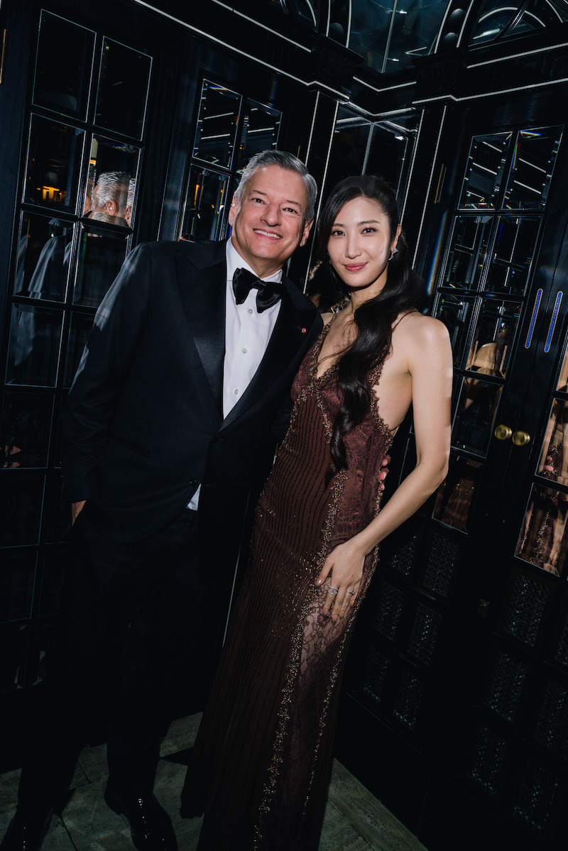 Ted Sarandos and EJAE