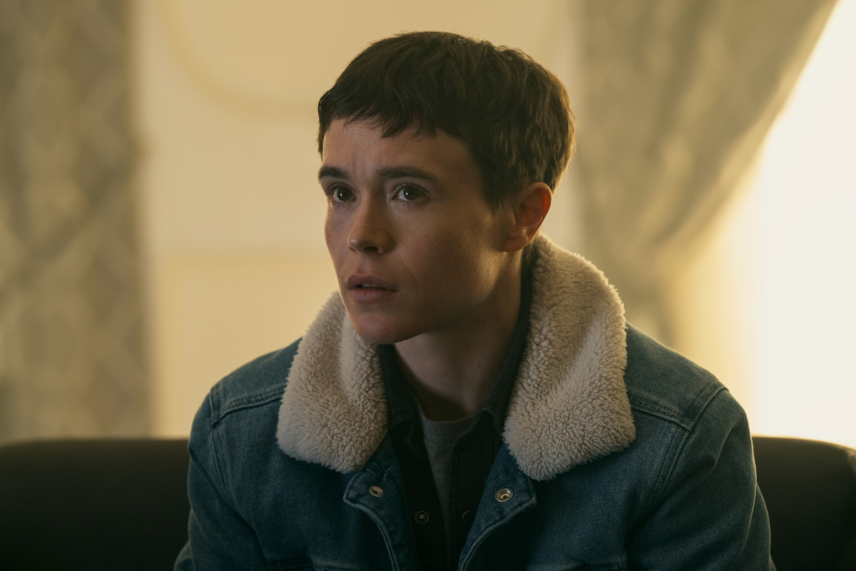 Elliot Page as Viktor Hargreeves in ‘The Umbrella Academy’ Season 4.