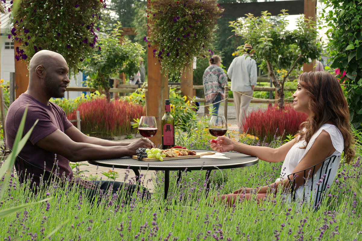 Preacher raises a toast - Mel and Jack Get Cozy in ‘Virgin River’ Season 4 First Look Photos