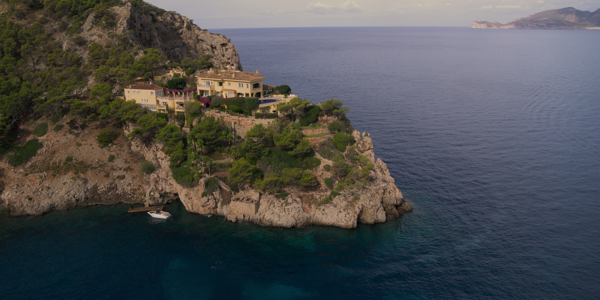 al-Fayed’s Villa at Castel del Ste Therese in Saint-Tropez.