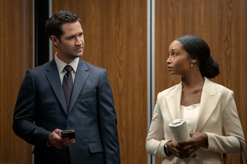 Manuel Garcia-Rulfo as Mickey Haller, Yaya DaCosta as Andrea Freeman 