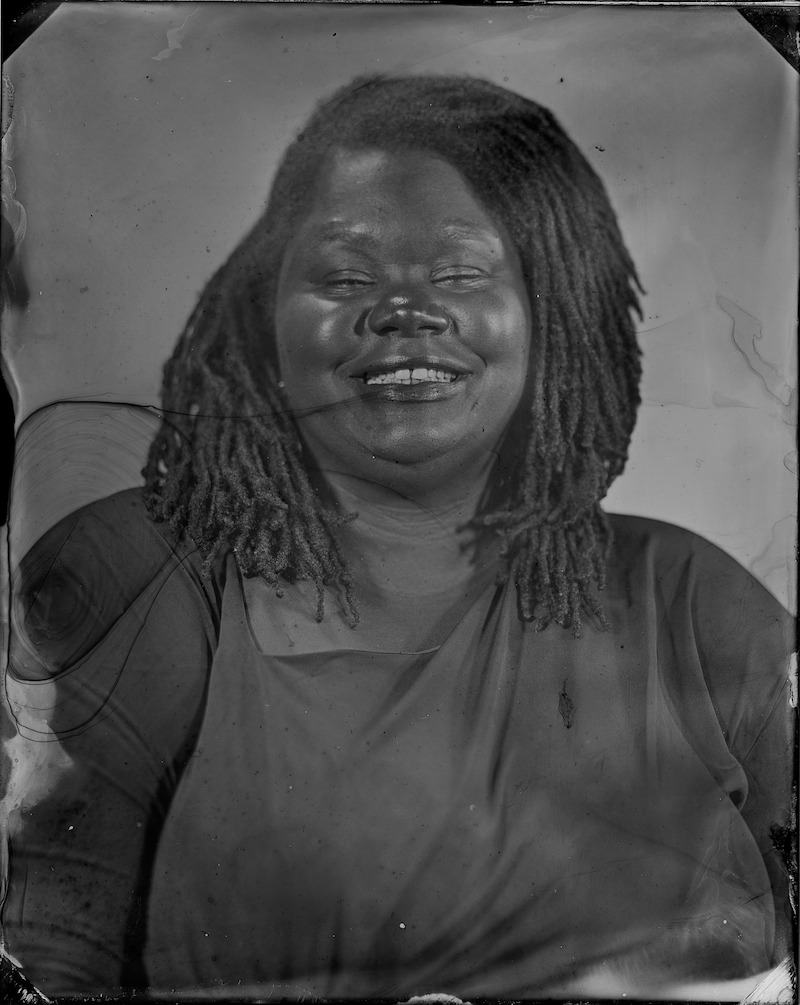 Angela Davis - Tintype Portraits 