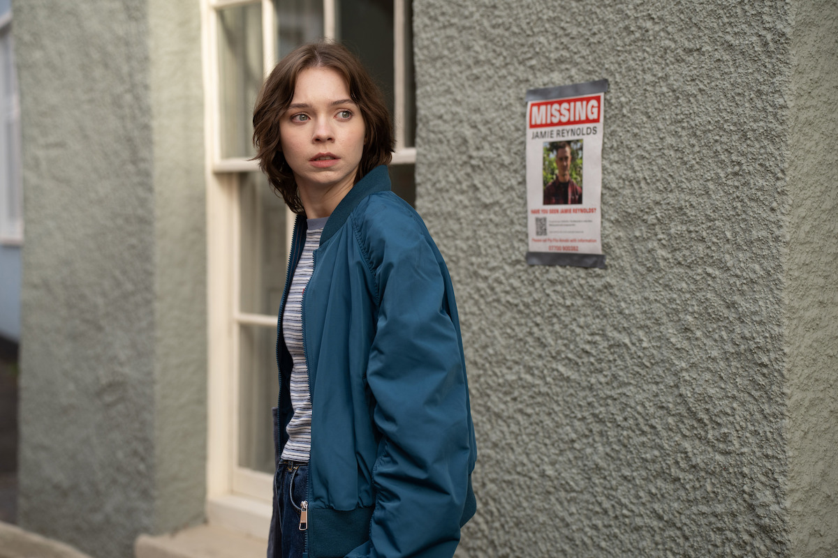 Emma Myers as Pippa Fitz-Amobi in ‘A Good Girl’s Guide to Murder.’