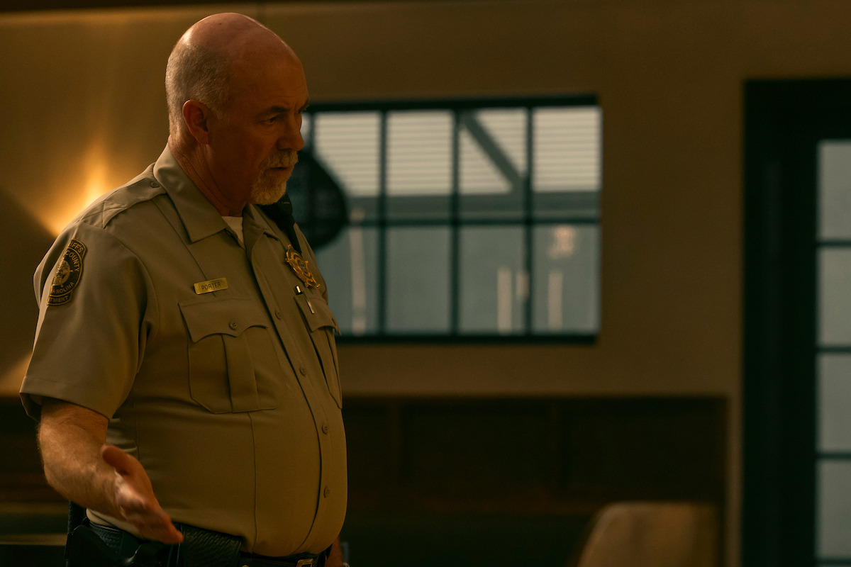 Michael Gaston as Sheriff Porter in ‘The Waterfront.’