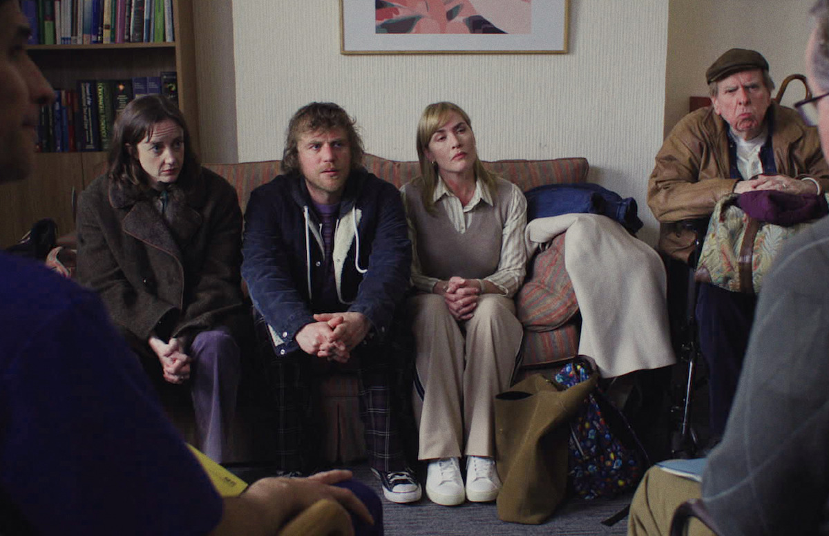 Andrea Riseborough, Johnny Flynn, Kate Winslet and Timothy Spall in ‘Goodbye June’