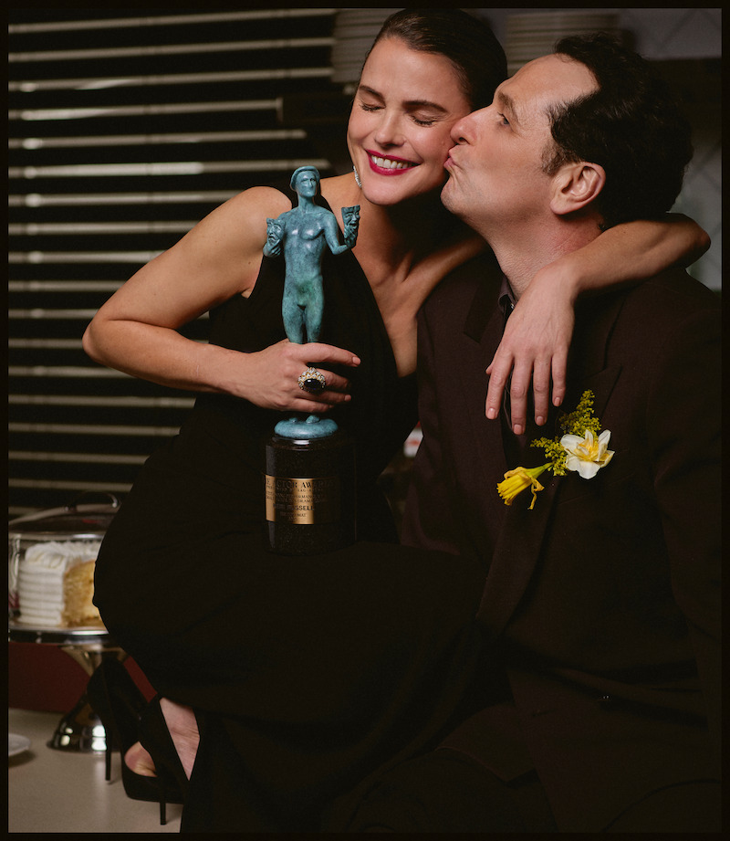 Keri Russell and Matthew Rhys at the Actor Awards After-Party