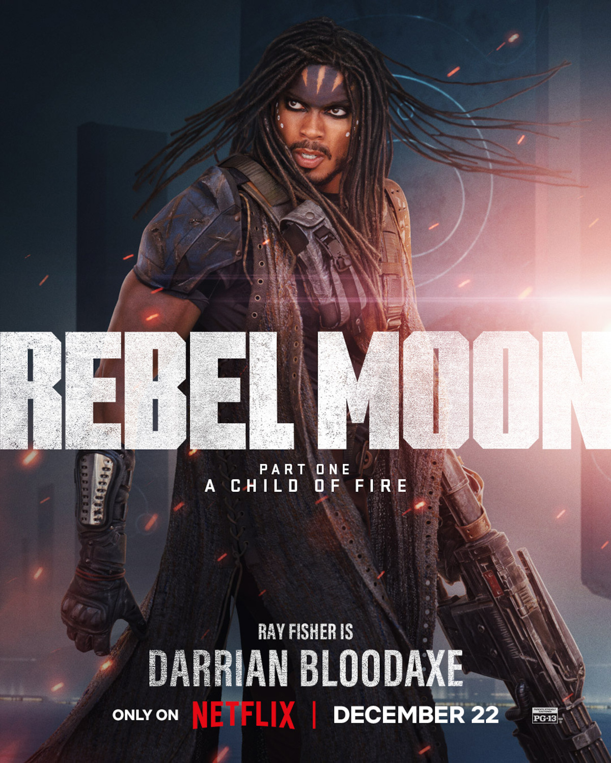 Rebel Moon  Com Ray Fisher, Netflix define elenco do novo filme de Zack  Snyder