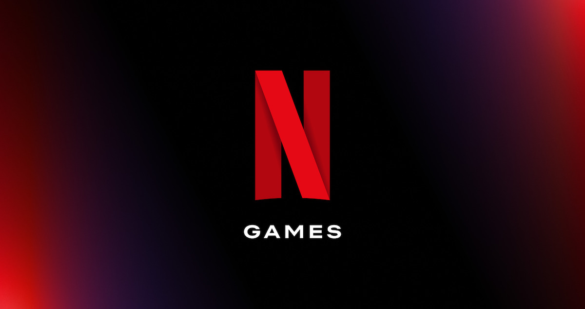 Netflix N over the word Games