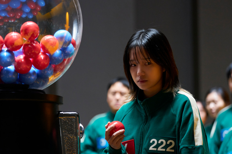 Jo Yu-ri as Jun-hee in 'Squid Game.'