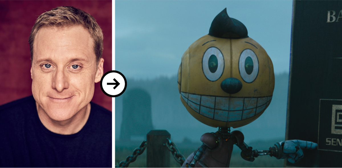 Alan Tudyk as Cosmo in ‘The Electric State’