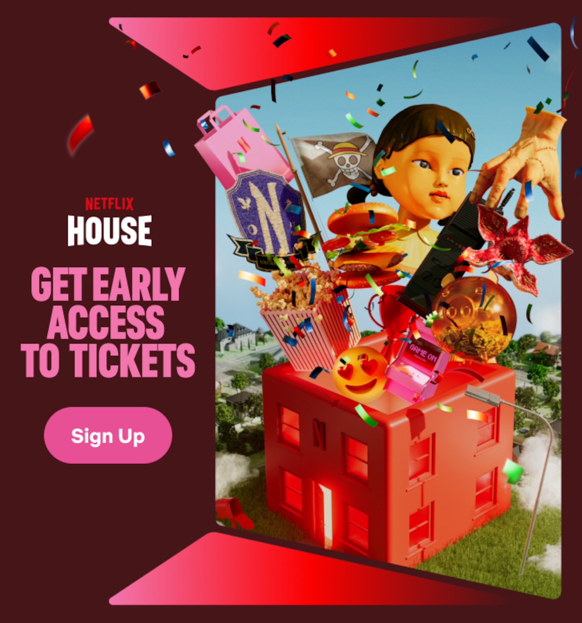 Netflix house banner