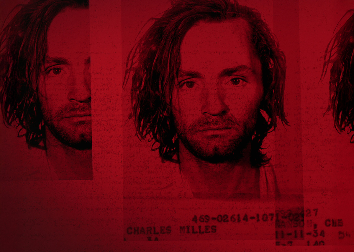 Mug shot of Charles Manson