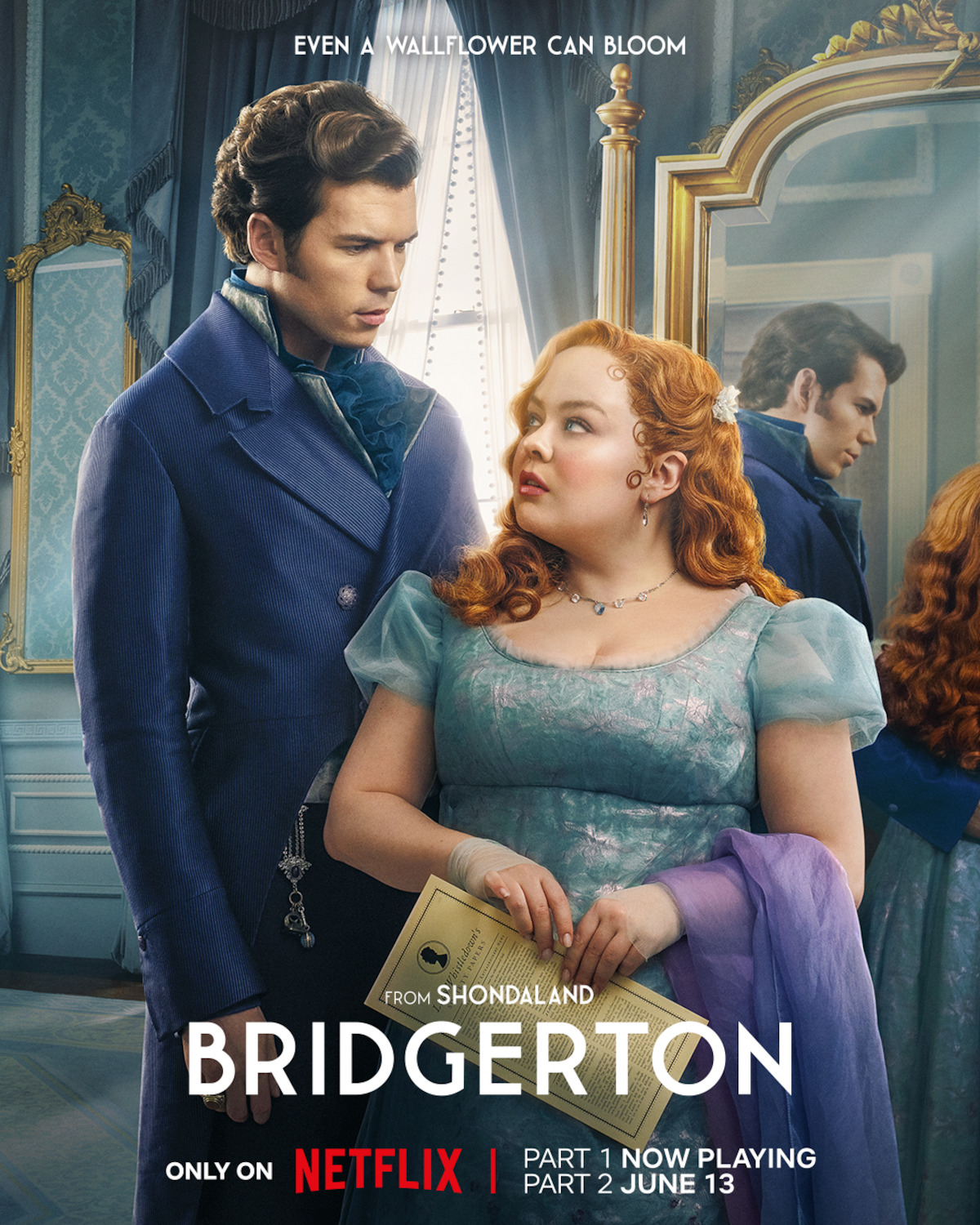 Key art for Season 3 of ‘Bridgerton’