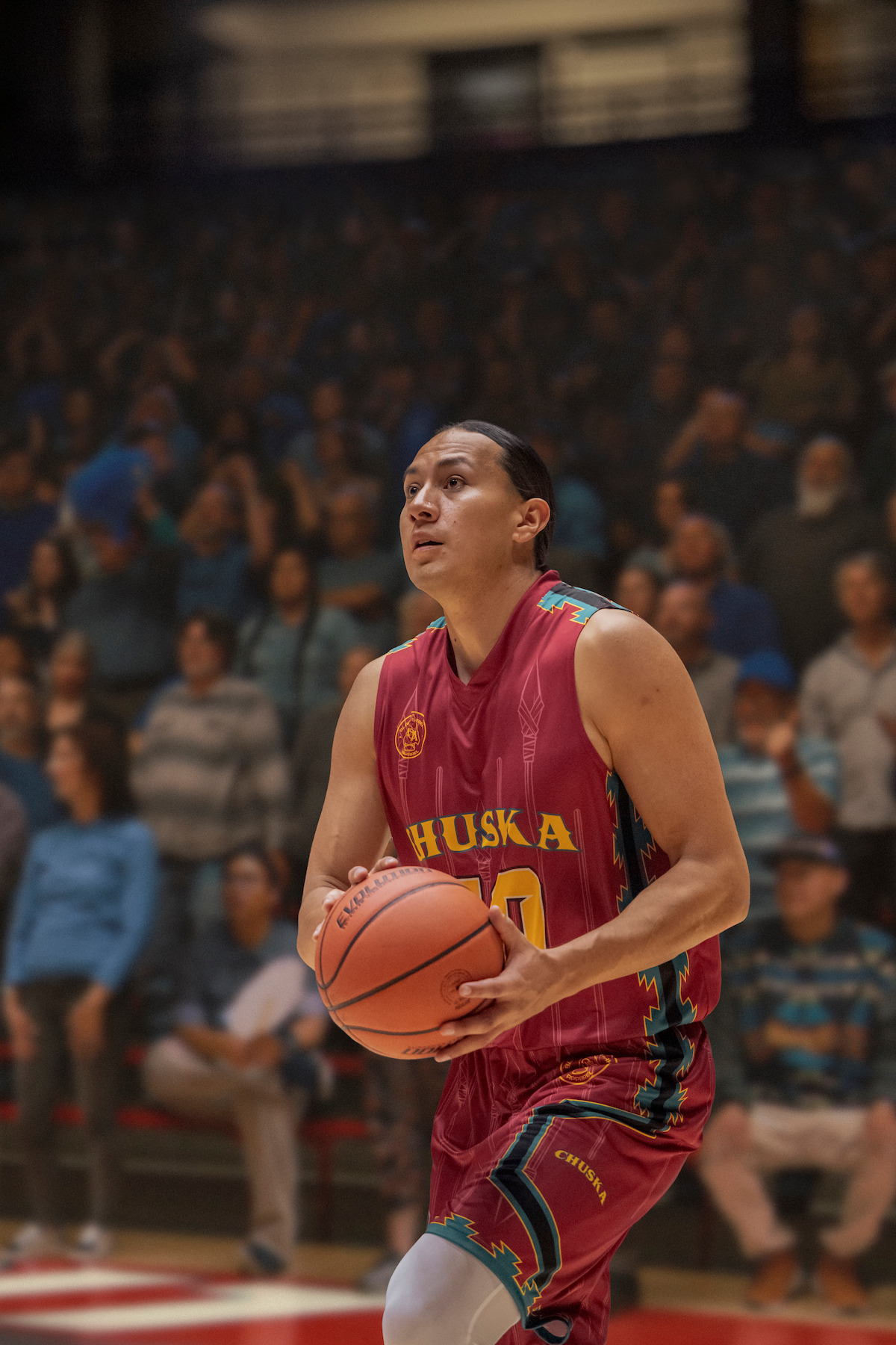 River Rayne Thomas as Tyson Yazzie in Rez Ball.