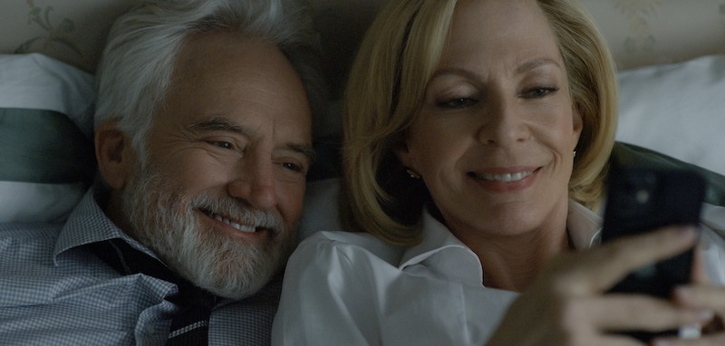 Bradley Whitford as Todd Penn, Allison Janney as Grace Penn in 'The Diplomat.'