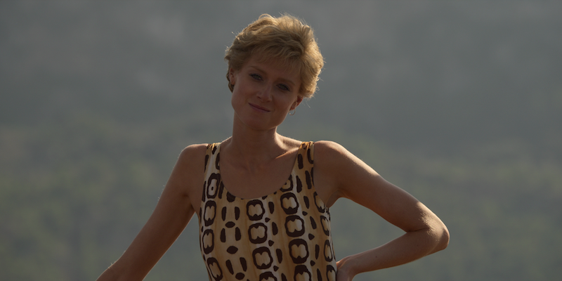 Yellow and white tank