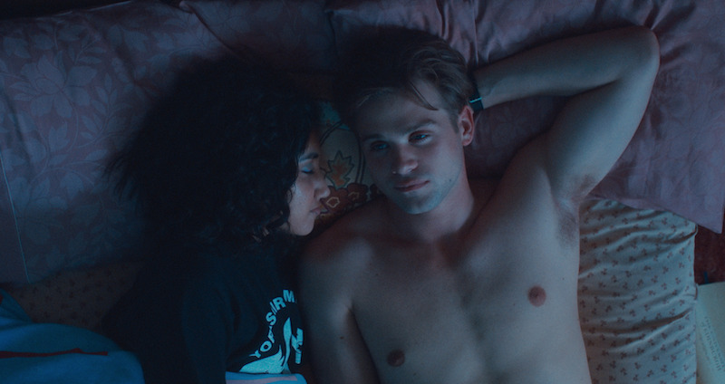 Ambika Mod and Leo Woodall star in 'One Day'.