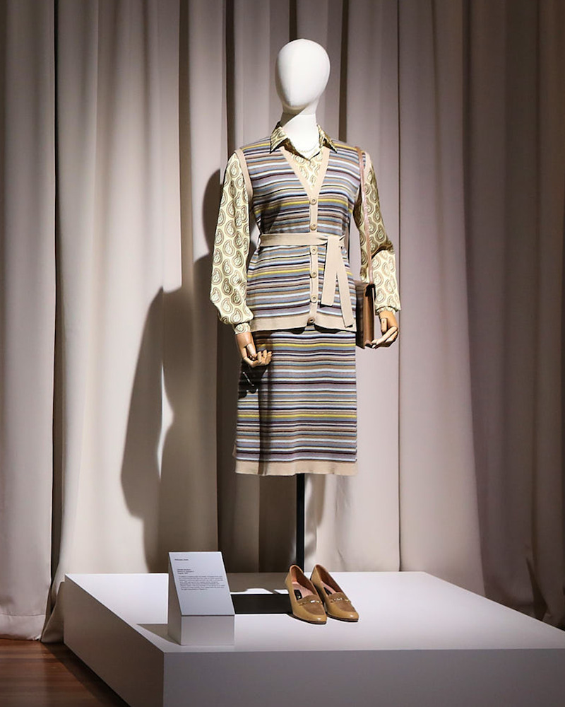 The Crown Season 6 Premiere Costume Retrospective Exhibition.