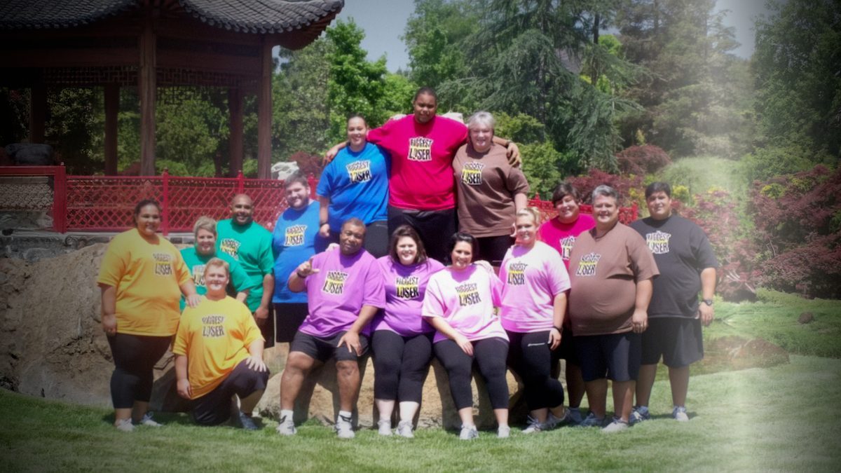 The contestants of ‘The Biggest Loser’