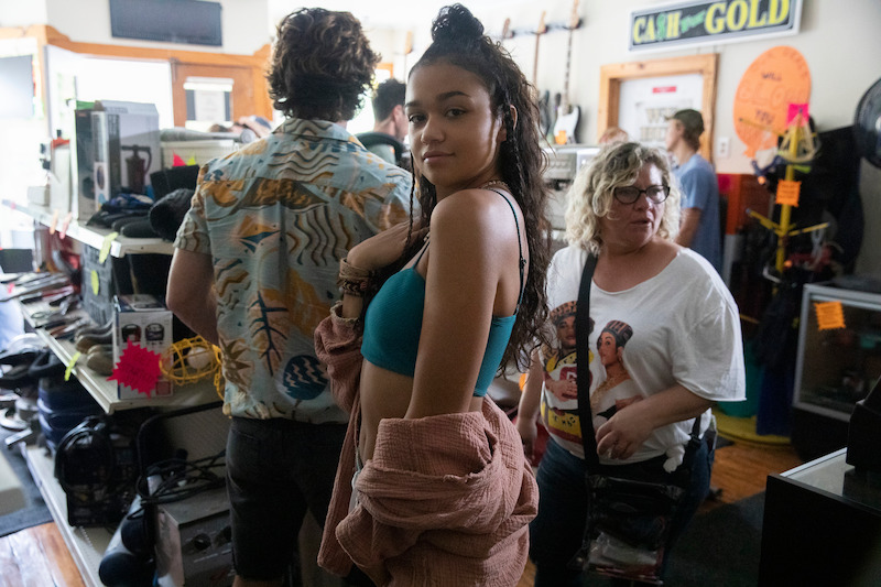 Madison Bailey in Outer Banks Season 1 Behind-the-Scenes Photo Gallery.