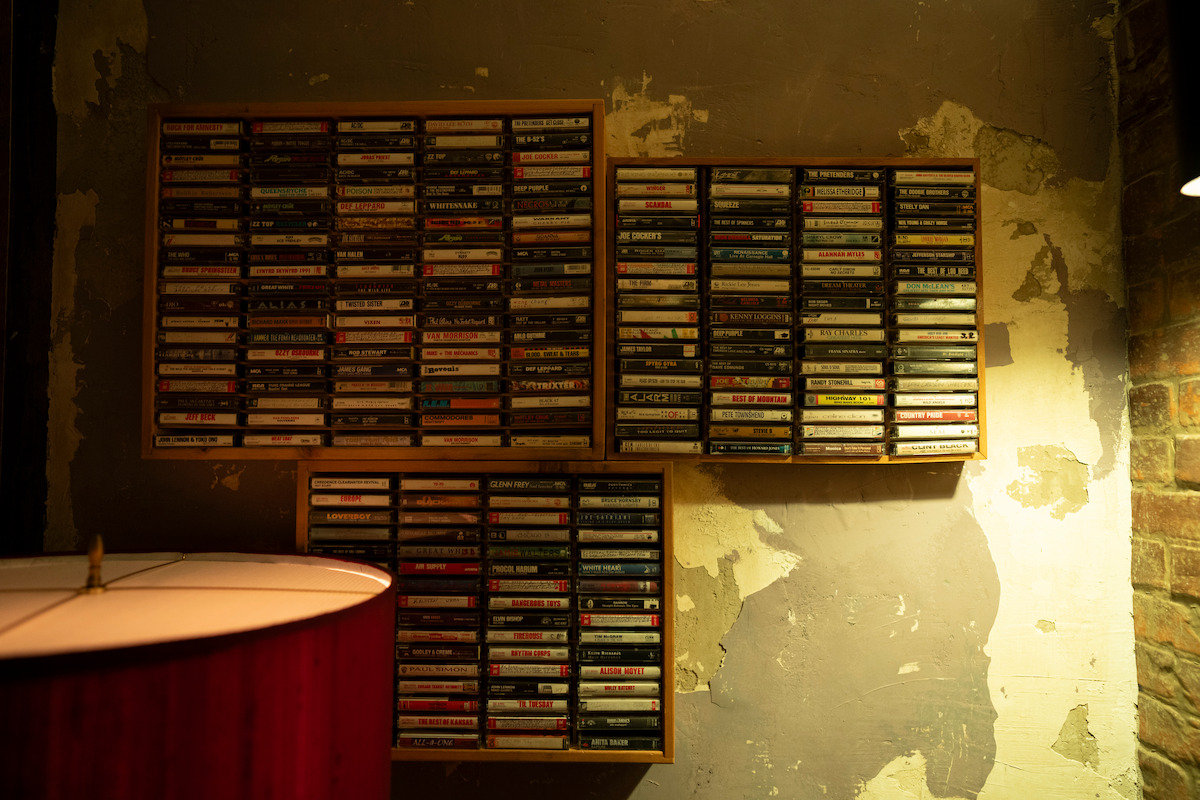 An interior of a ‘Black Rabbit’ set.