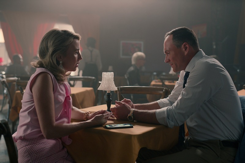 Wynn Everett as Kathy, Chris Klein as Bill in episode 303 of Sweet Magnolias.