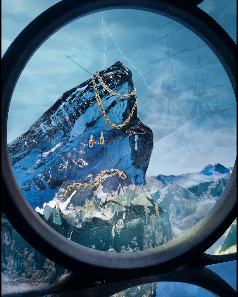 ‘Frankenstein’ Tiffany & Co. window display.