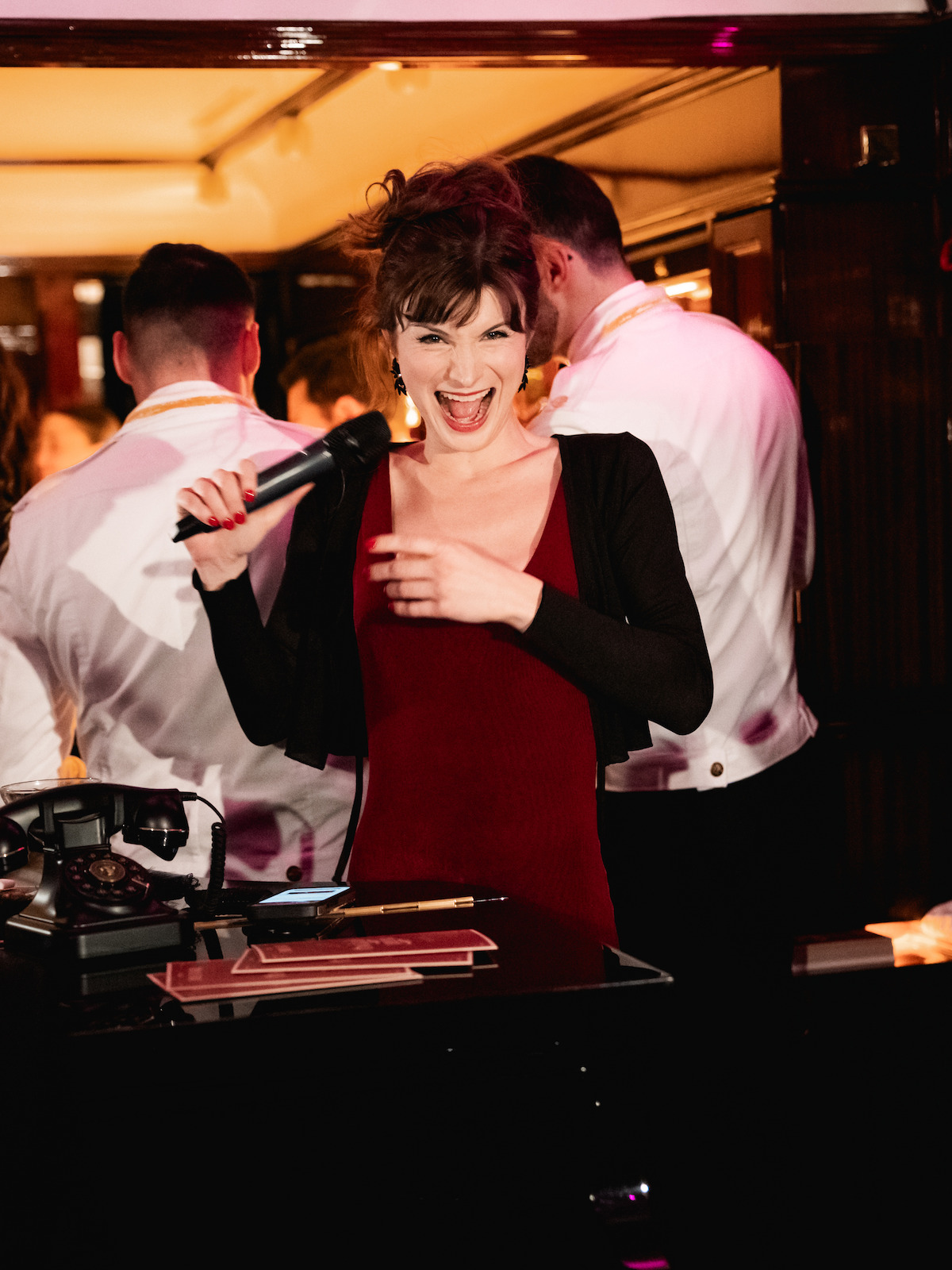 After party at the 'Emily in Paris' Season 5 Train Experience.