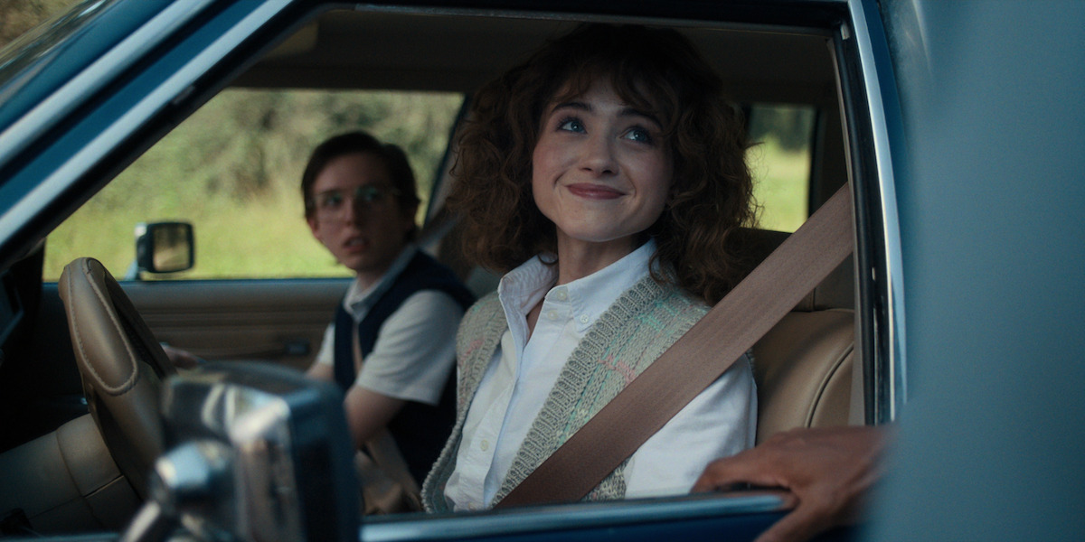 Natalia Dyer as Nancy in ‘Stranger Things’ Season 4.