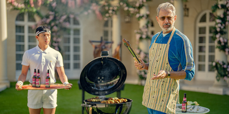 Jeff Goldblum as Zeus in KAOS