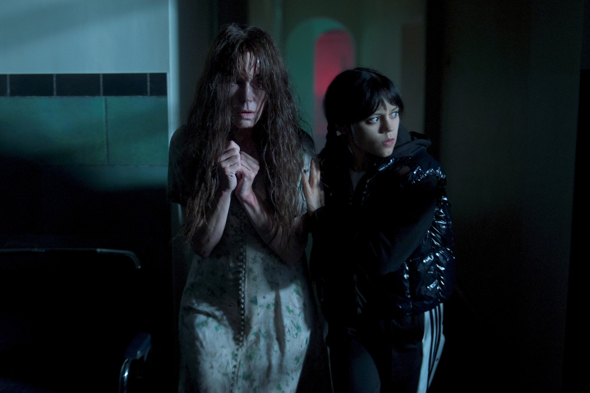 Frances O'Connor as Francoise, Jenna Ortega as Wednesday Addams in ‘Wednesday’ Season 2.