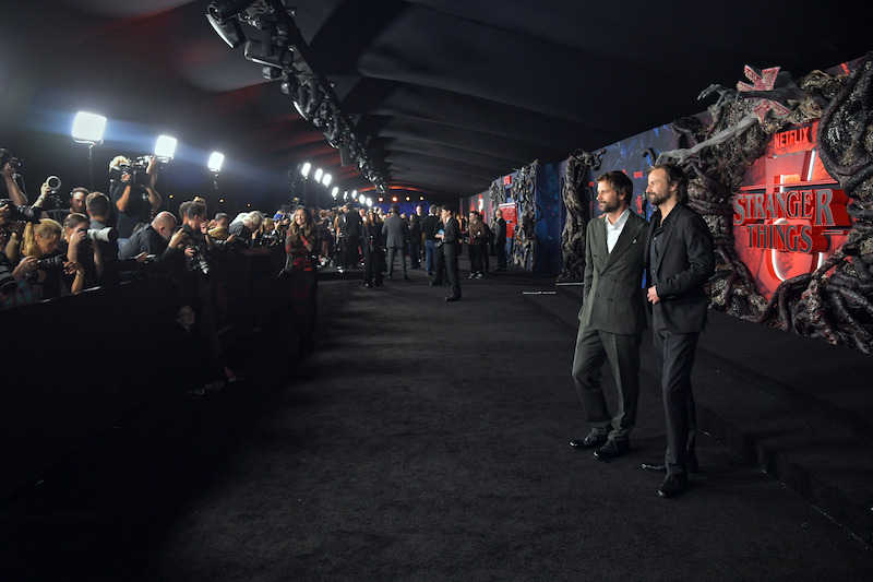 Ross Duffer and Matt Duffer attend the 'Stranger Things' Season 5 World Premiere.