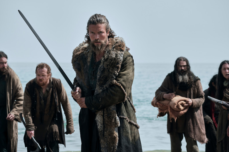 With their back against the sea, the heroes face down their ensuing enemies. 