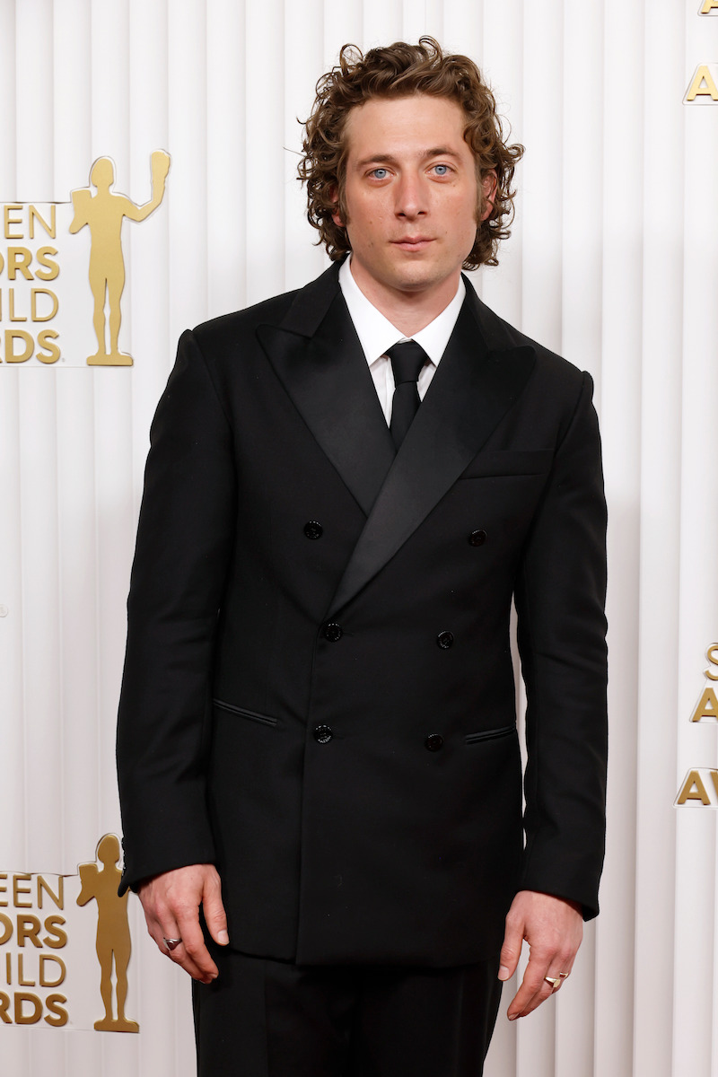 Jeremy Allen White at the 2023 Screen Actors Guild Awards in Los Angeles.