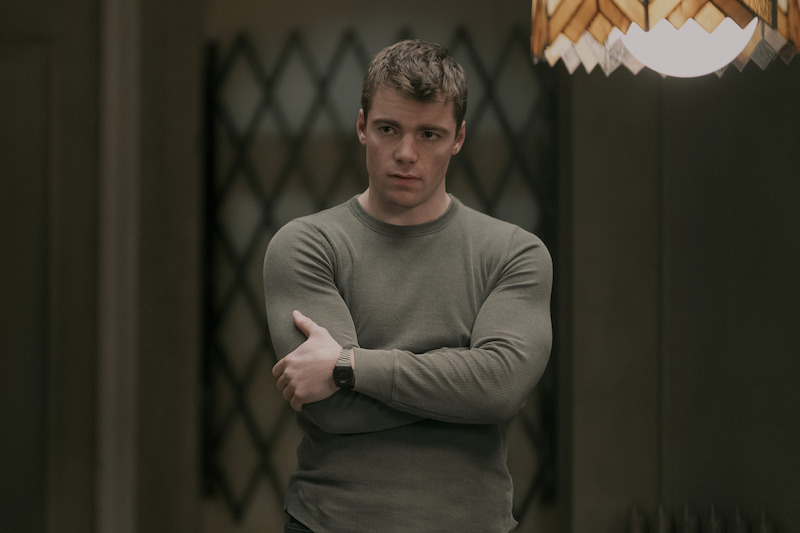 Gabriel Basso as Peter Sutherland in Season 2 of 'The Night Agent'