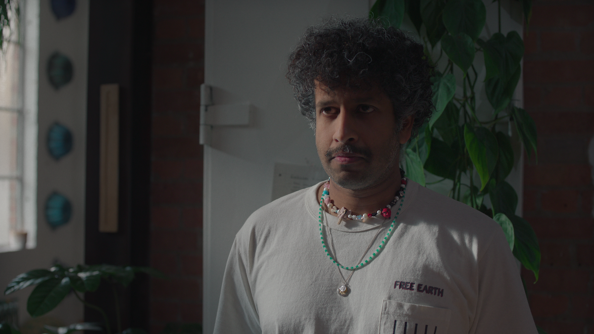 Prasanna Puwanarajah as Auggie in ‘Too Much’